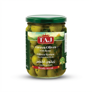 TAJ OLIVE-STUFFED THYME 600GR