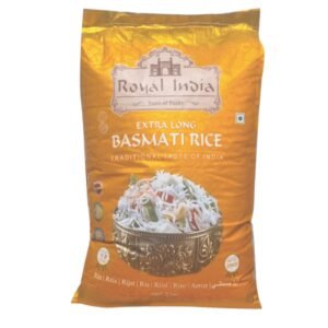 ROYAL INDIA BASMATI RICE ORANGE 25KG