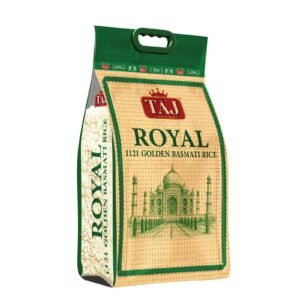 TAJ ROYAL GREEN GOLDEN BASMATI RICE 4KG