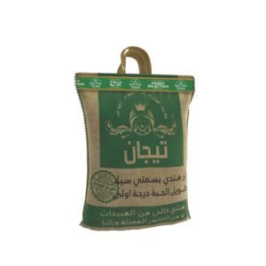 TIJAN GREEN JUTEĀ INDIAN BASMATI RICE 4KG