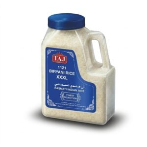 TAJ BIRYANI BASMATI RICE JAR 4.5KG