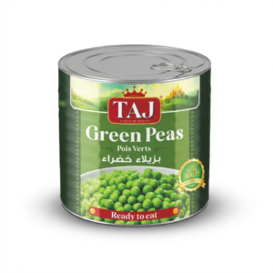 TAJ GREEN PEAS CAN 400GR