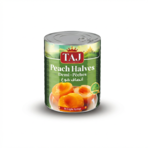 TAJ PEACH HALVES CAN 425GR