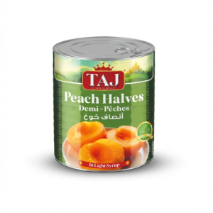 TAJ PEACH HALVES CAN 820GR