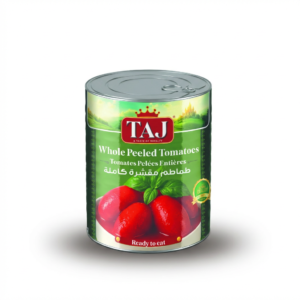 TAJ WHOLE PEELED TOMATO 2.5KG