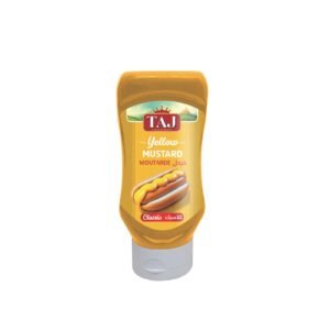 TAJ MUSTARD TOPDOWN PLAST PET 340GR